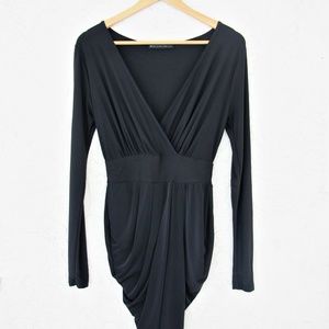 Symphony Black Evening Dress Size M